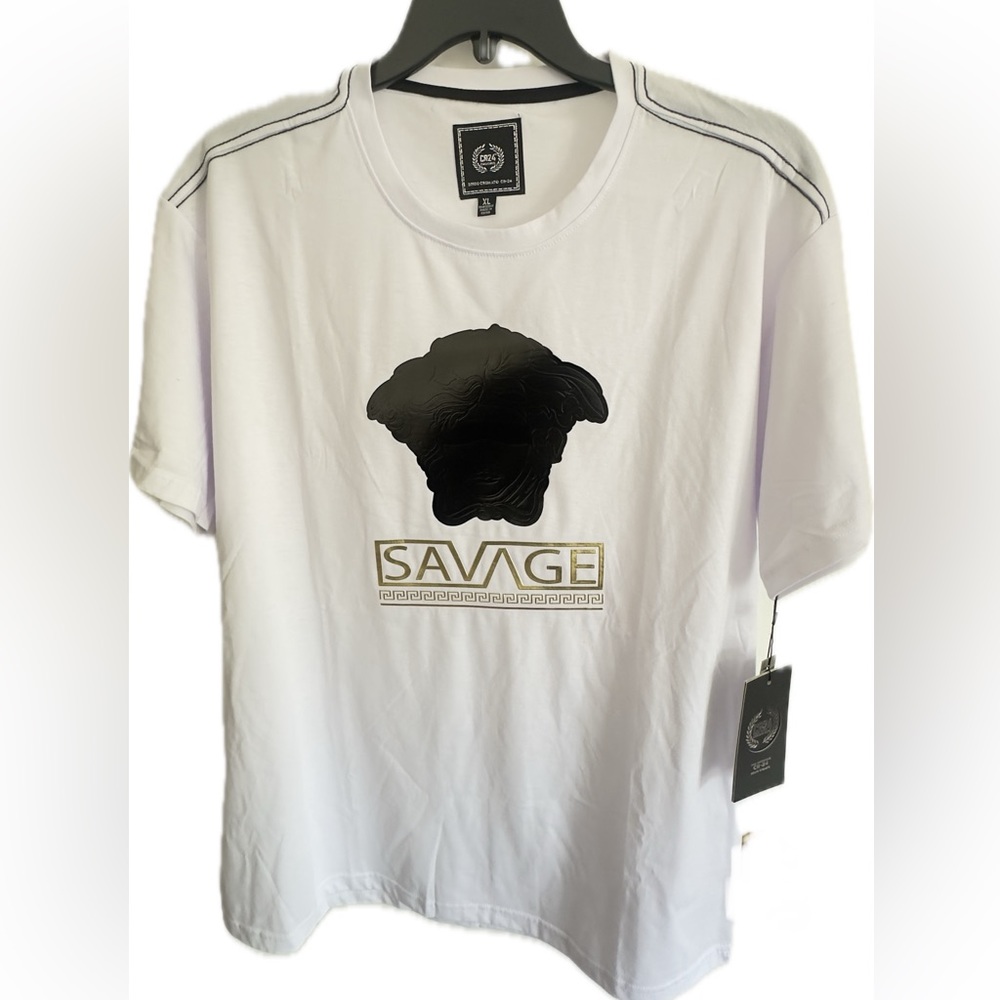 Bordo Cromato CR-24 Chrome Edge Short Sleeve T-Shirt White XL NWT